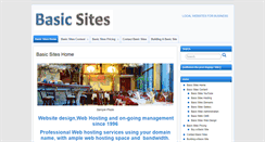 Desktop Screenshot of basicsites.com