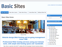 Tablet Screenshot of basicsites.com